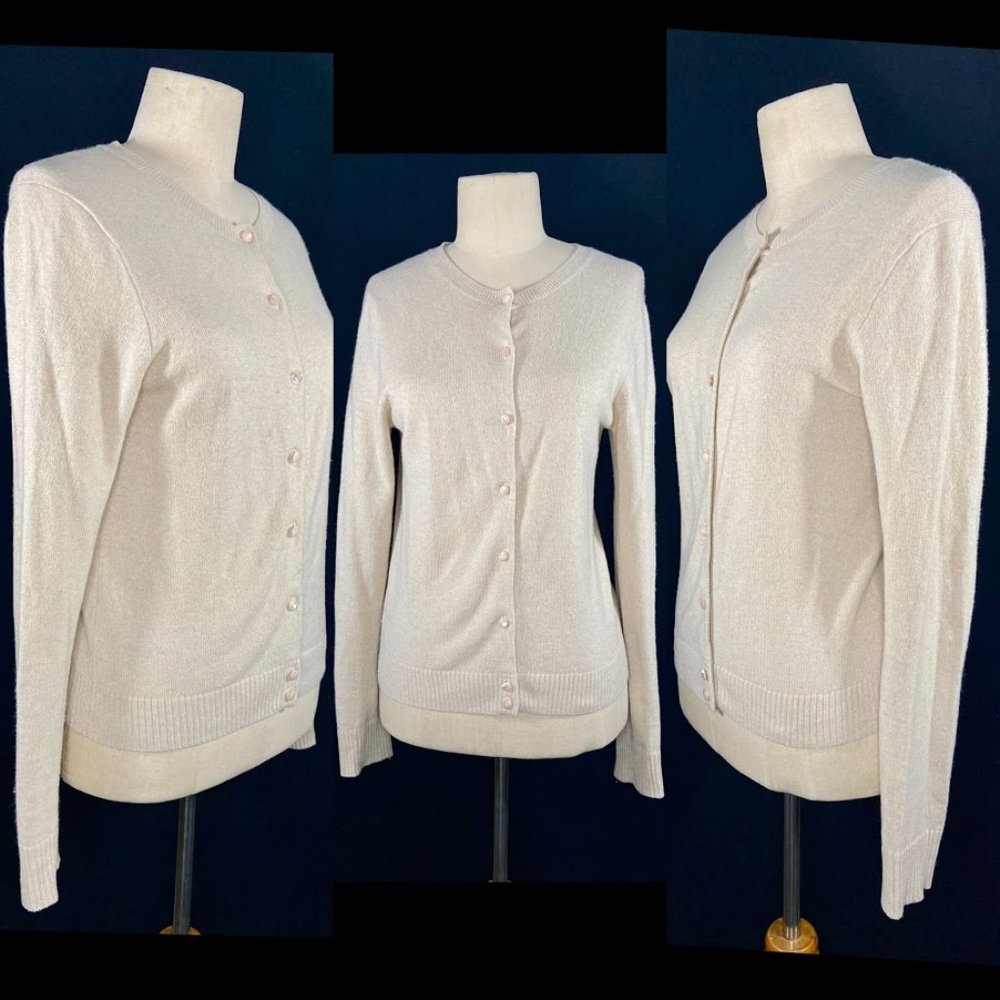 J Crew Sontuosa 100% Cashmere Cardigan
